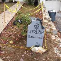 <p>A Cortlandt woman is upset over a neighbor&#x27;s Halloween display.</p>