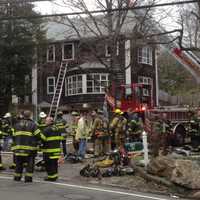 <p>One person died Saturday in a fire in a Norwalk home where firefighters encountered hoarding conditions.</p>