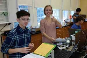 Bronxville Middle School Students Perform Annual 'Sludge' Tests