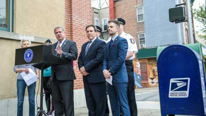 Yonkers Mayor Mike Spano calling on the USPS to address mailbox thefts.