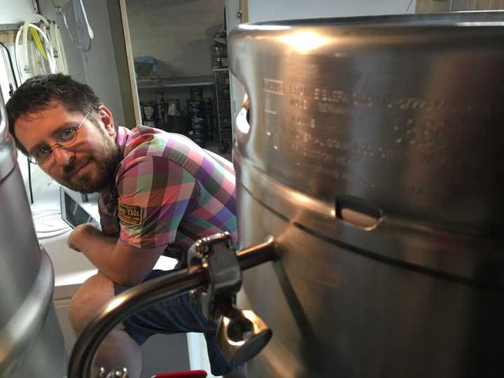 Andy Fondak, co-owner of Chicken Island Brewing, recently purchased a large warehouse in Yonkers to open a large brewery and taproom.