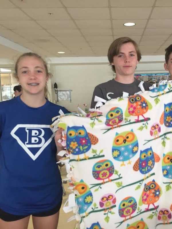 Darien Students Roll Out Blankets To Help Premature Babies