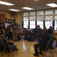 <p>Members of the New York State Education Department met with members of the faculty in Tuckahoe.</p>