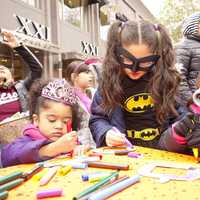 <p>Families enjoy activities at the Cross County Shopping Center’s annual Halloween Spooktacular event last weekend.</p>