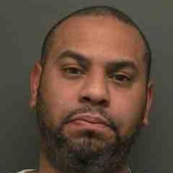 Edwin Delahoz of Stony Point was charged with DWI and drug charges following a traffic stop on Friday.