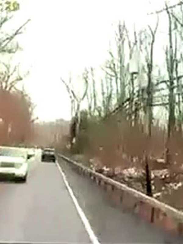 Police: SUV Driver Crossed Double Yellow Line In Route 172 Crash With Bus