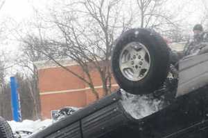 Wappinger Rollover Crash Injures One