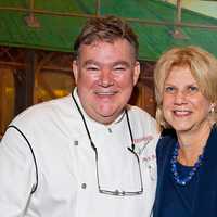 <p>Chef Peter X. Kelly and New York Assemblywoman Shelley Mayer at the gala, which was held at Kelly&#x27;s restaurant X2O Xaviars on The Hudson in Yonkers.</p>