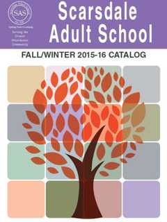 Cooking, Opera Discussion Among Classes Offered At Scarsdale Adult School 