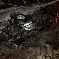<p>The Putnam Valley Fire Department was busy responding to the crash on an early Monday morning on the Taconic Parkway.</p>