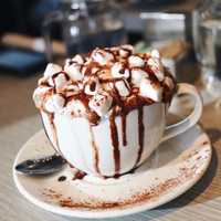 <p>Frozen hot chocolate at The Granola Bar, with locations in Greenwich and Westport.</p>