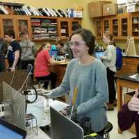 <p>The students were tasked with separating the substances in their sample and employed a series of techniques to determine the characteristic properties of each pure substance.</p>