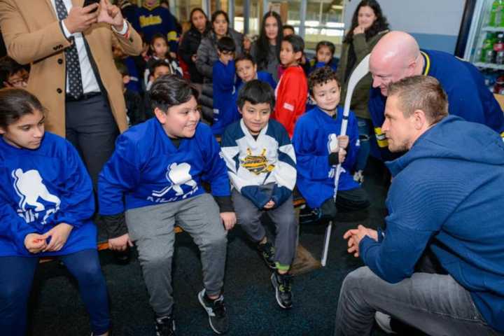 NHLPA Helps Yonkers Hockey Players Reach Their 'Goals And Dreams'