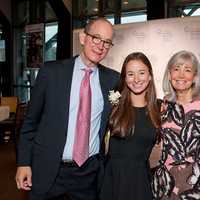 <p>Yonkers Partners in Education honoree Jeffrey Gittleman and family.</p>
