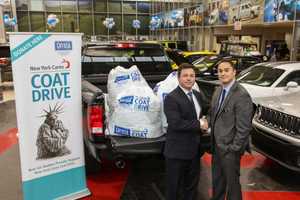 Eastchester Auto Dealer Helps in Massive Coat Drive Effort for New Yorkers