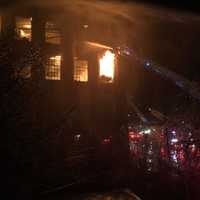 <p>Nearly 100 firefighters from 18 companies responded to the fire in Yonkers.</p>