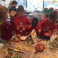 <p>Second graders used all types of candy to decorate their candy houses.</p>