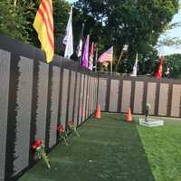 American Veterans Traveling Tribute Vietnam Wall Comes To Westchester