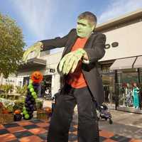 <p>Strolling entertainers were part of the fun at the Cross County Shopping Center’s annual Halloween Spooktacular.</p>