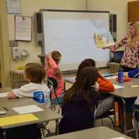 <p>Bronxville School teacher resident Samantha MacDonald teaches fourth-grade students about the importance of sticking with an idea and persevering through any challenge to achieve their long-term goals.</p>