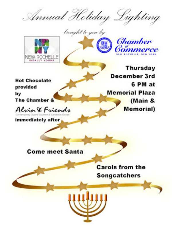 New Rochelle Spiritual Leaders Gather For Annual Holiday Lighting 