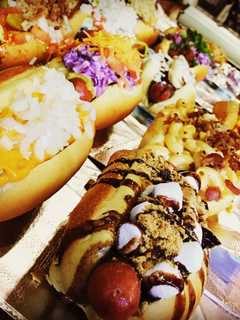 Fruity Pebbles Is Just One Of The Tasty 'Dawgs' At Dobbs Ferry Eatery