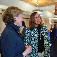 <p>New Bronxville Schools Superintendent Roy Montesano met with members of the Bronxville community during a meet-and- greet reception.</p>