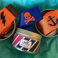 <p>The new orange Gells Belts.</p>