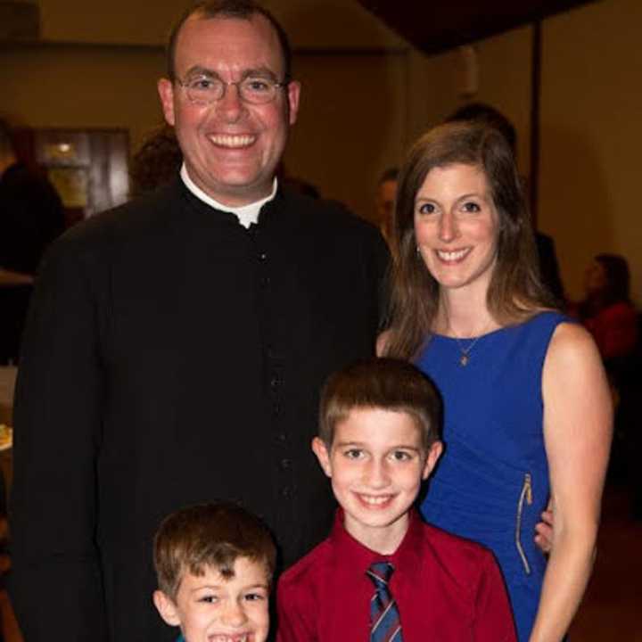 Matthew and Nicole Mead with their sons Liam and Nicholas, who attend Prospect Hill School. 