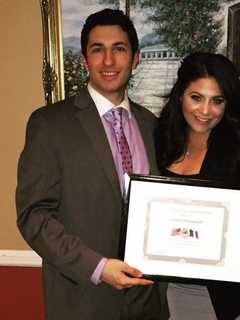 Owner Of GlamBar Beauty Salon Speaks At Sons Of Italy In Yonkers