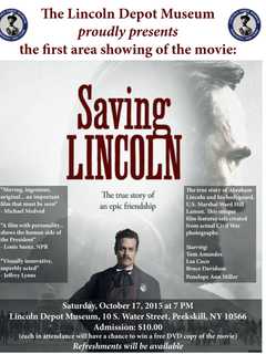 Lincoln Depot Museum in Peekskill Screens 'Saving Lincoln'