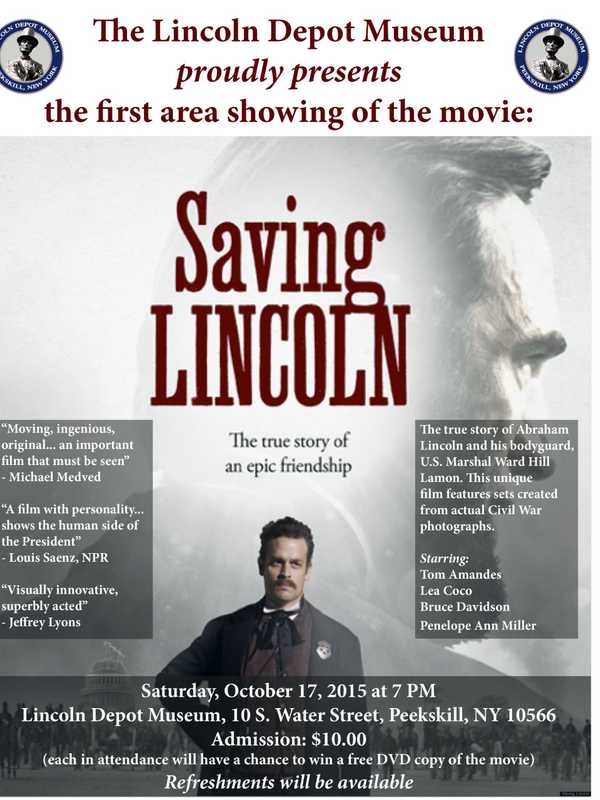 Lincoln Depot Museum in Peekskill Screens 'Saving Lincoln'