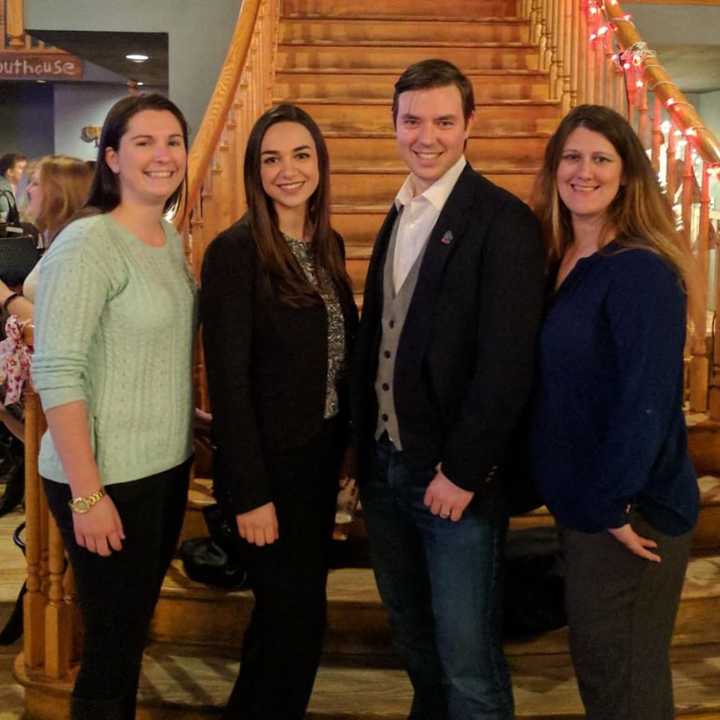 From left: Tara Keegan, Marykate Acquisto, Nick Fannin and Sarah Greene