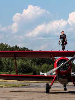 Wing Walker Among Thrills At Greenwood Lake Air Show