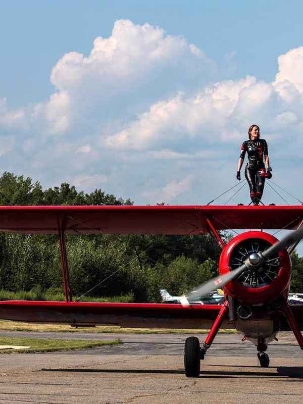 Wing Walker Among Thrills At Greenwood Lake Air Show