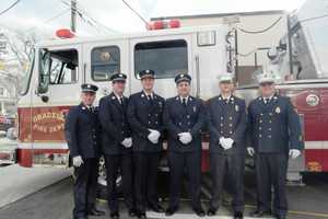 New Oradell Fire Department Line Officers Sworn In
