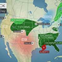 <p>The outlook for Memorial Day.</p>