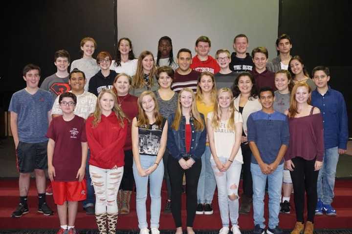 Carmel High School Students Highlighting Works of Mark Harvey Levine