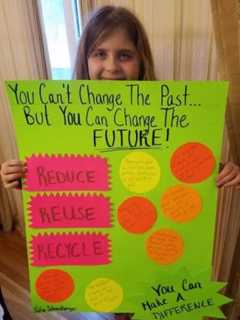 Somers 4th Grader Wins Earth Day Poster Contest