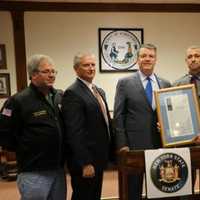 Lakeland Grad, Former Marine Honored For Becoming State Trooper