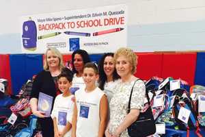 Armonk's Heavenly Productions Donates Backpacks To Students