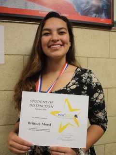 Somers’ Brittney Morel Honored As BOCES Student Of Distinction