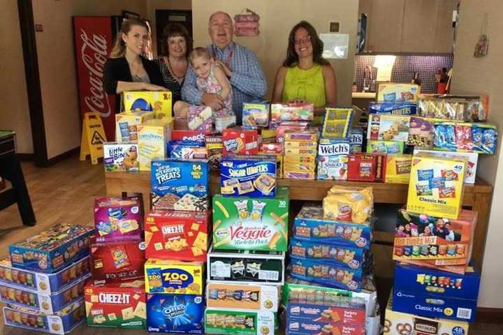 Tarrytown Rotary Fills Pantry At Ronald McDonald House