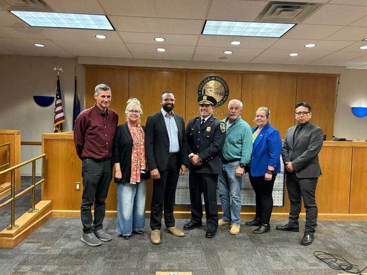 Chief Aaron Zimmerman was sworn in on Wednesday, March 13.&nbsp;