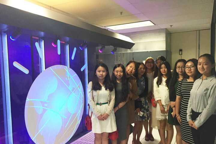 Chinese Students Visit IBM Center In Yorktown Heights