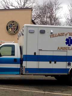 Ridgewood Emergency Service Members Welcome New Ambulance