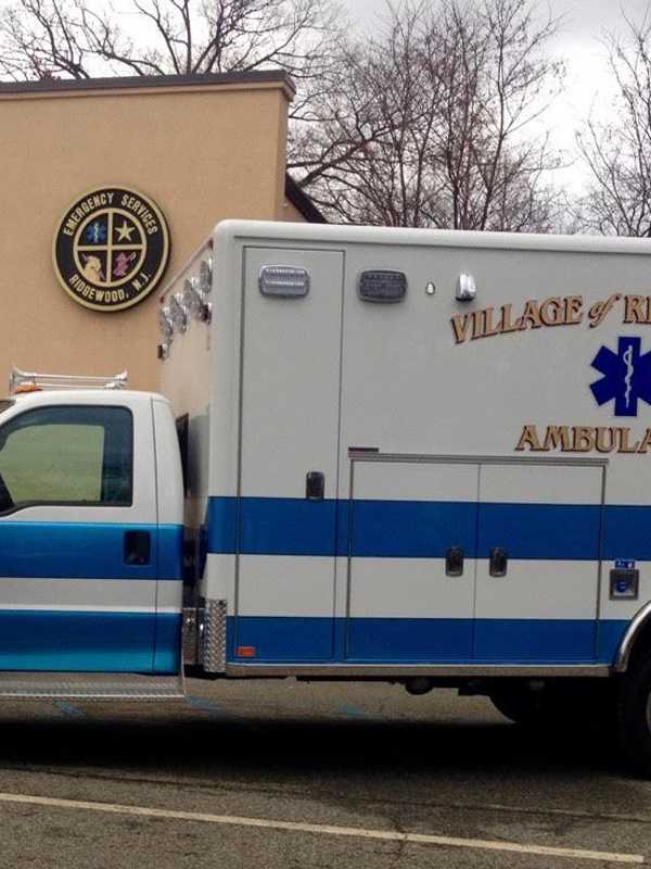 Ridgewood Emergency Service Members Welcome New Ambulance