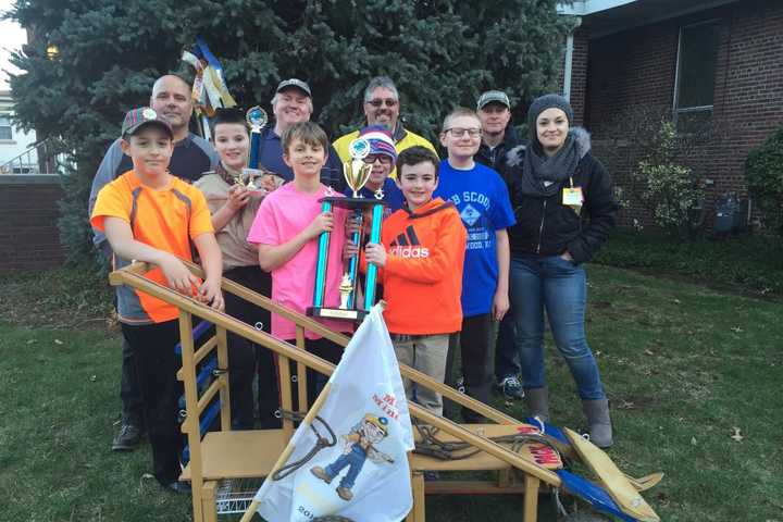Maywood Cub Scouts Take First Place In Klondike Derby