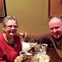 <p>Longtime weekend customers Katie &amp; George Tierney.</p>