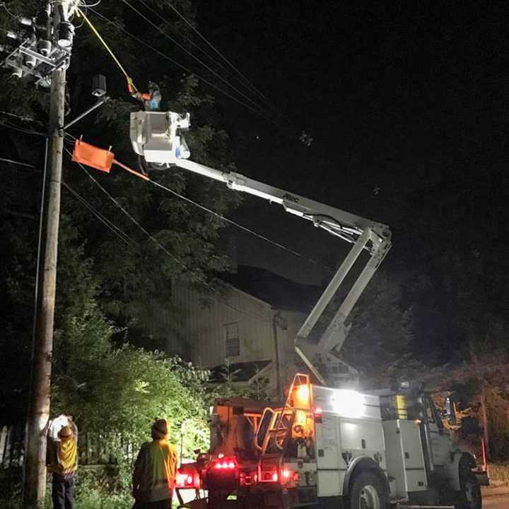 Thousands remain without power in the Hudson Valley two days after Tropical Storm Isaias.